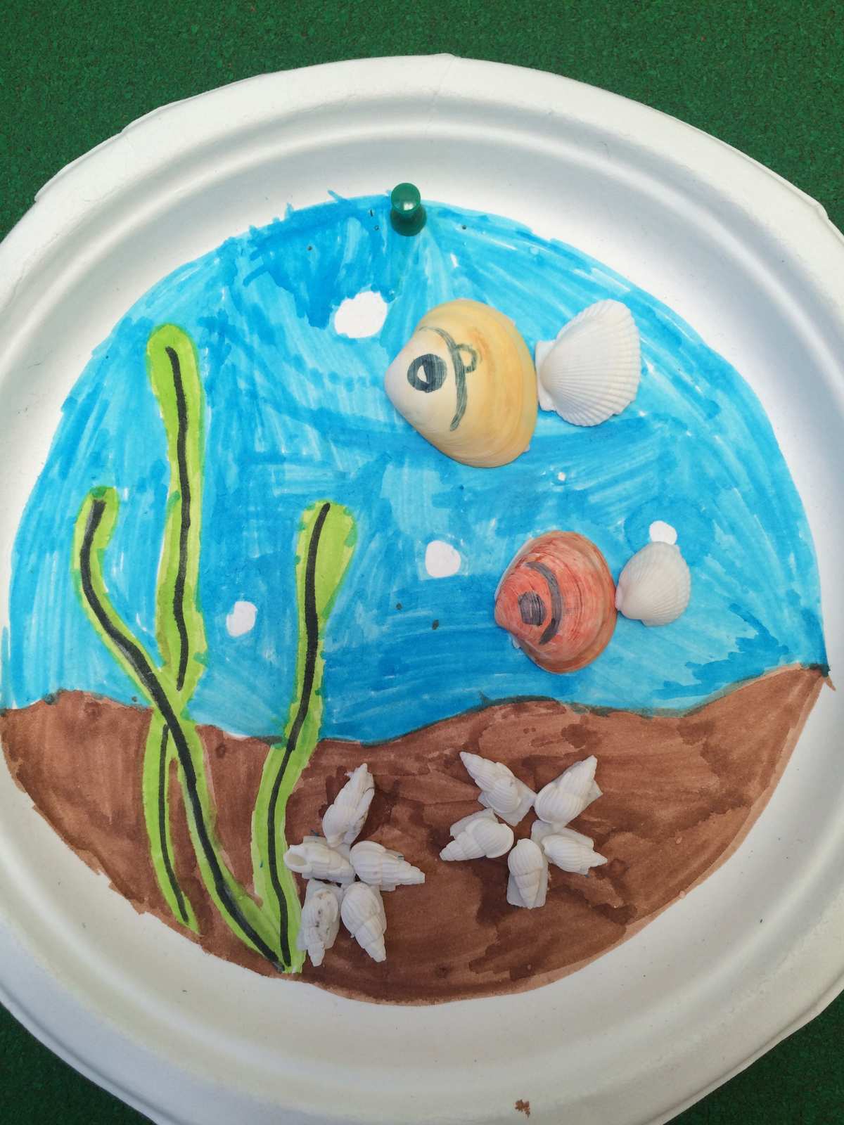 贝壳粘贴画手工作品步骤_小贝壳粘贴画_贝壳的手工粘贴画制作过程